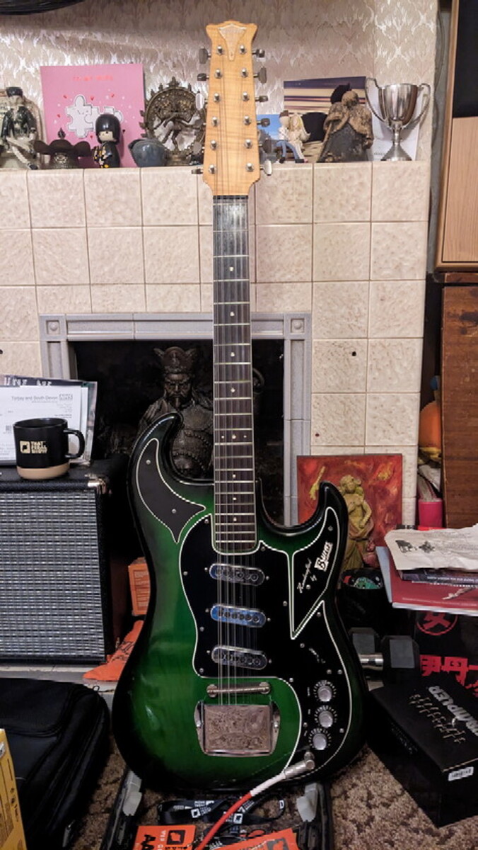 Music Gear Setup by beeflin featuring Burns Double 6
