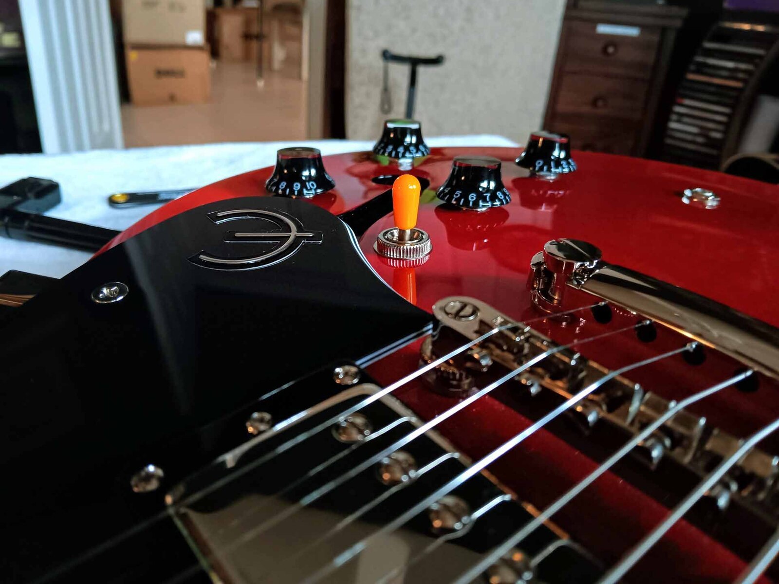 Music Gear Setup by jeremy_crockett featuring Epiphone Limited Edition ES-335 PRO