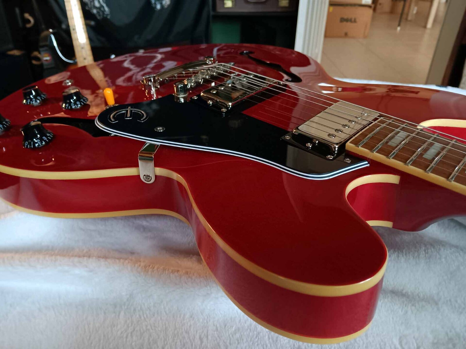 Music Gear Setup by jeremy_crockett featuring Epiphone Limited Edition ES-335 PRO