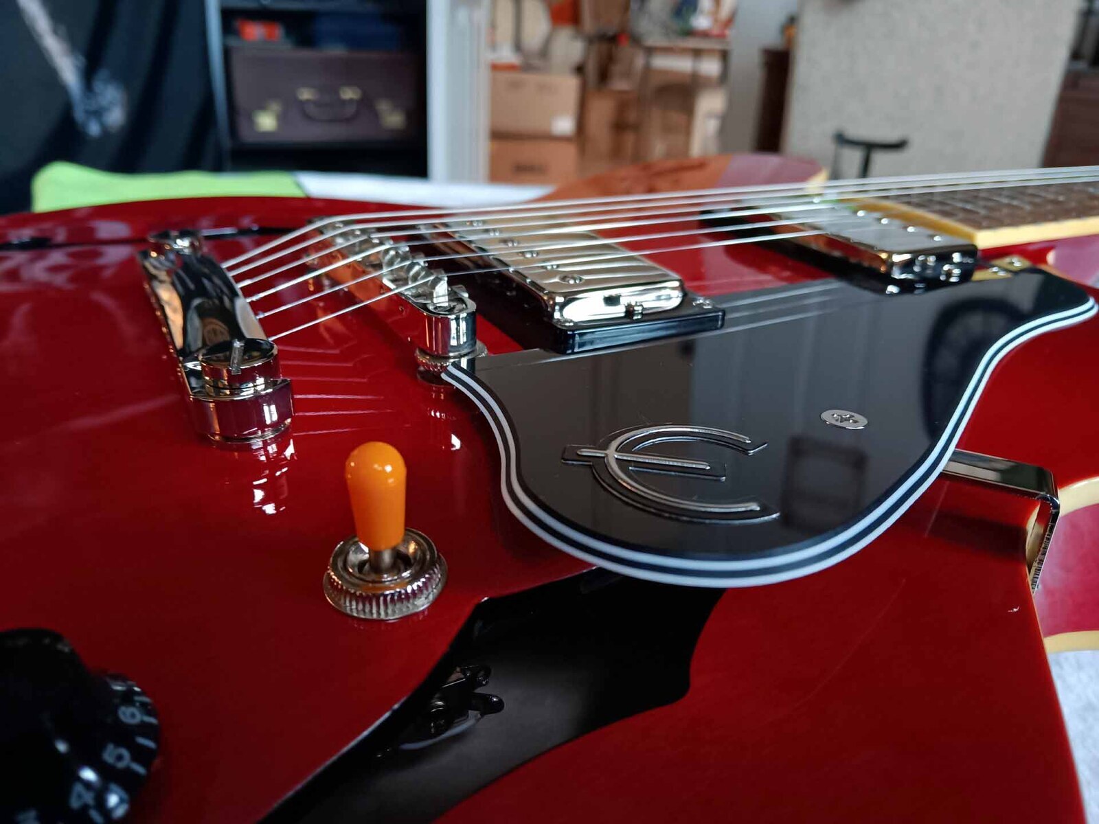 Music Gear Setup by jeremy_crockett featuring Epiphone Limited Edition ES-335 PRO