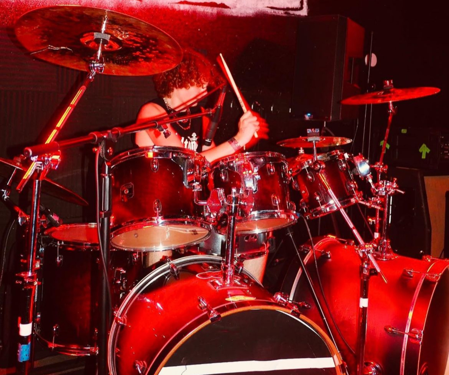 Drum Kit by afullerton519 featuring Gretsch Catalina Maple 7 Piece (Satin Deep Cherry Burst)
