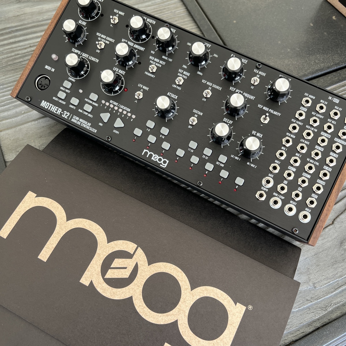 Electronic Synth Setup by dbfalken featuring Moog Mother-32