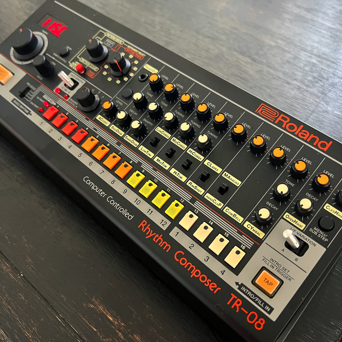 Electronic Synth Setup by dbfalken featuring Roland Boutique TR-08 Rhythm Composer