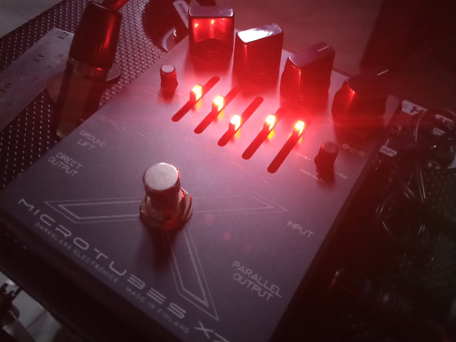 Metal Pedalboard by antagonist_official featuring Darkglass Electronics Microtubes X7 Bass Preamp