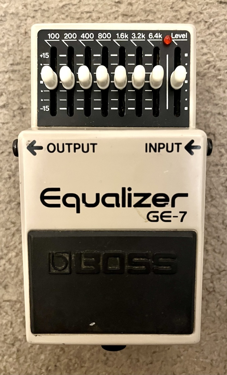 Pedalboard by akidcalledoutlaw featuring Boss GE-7 Graphic Equalizer