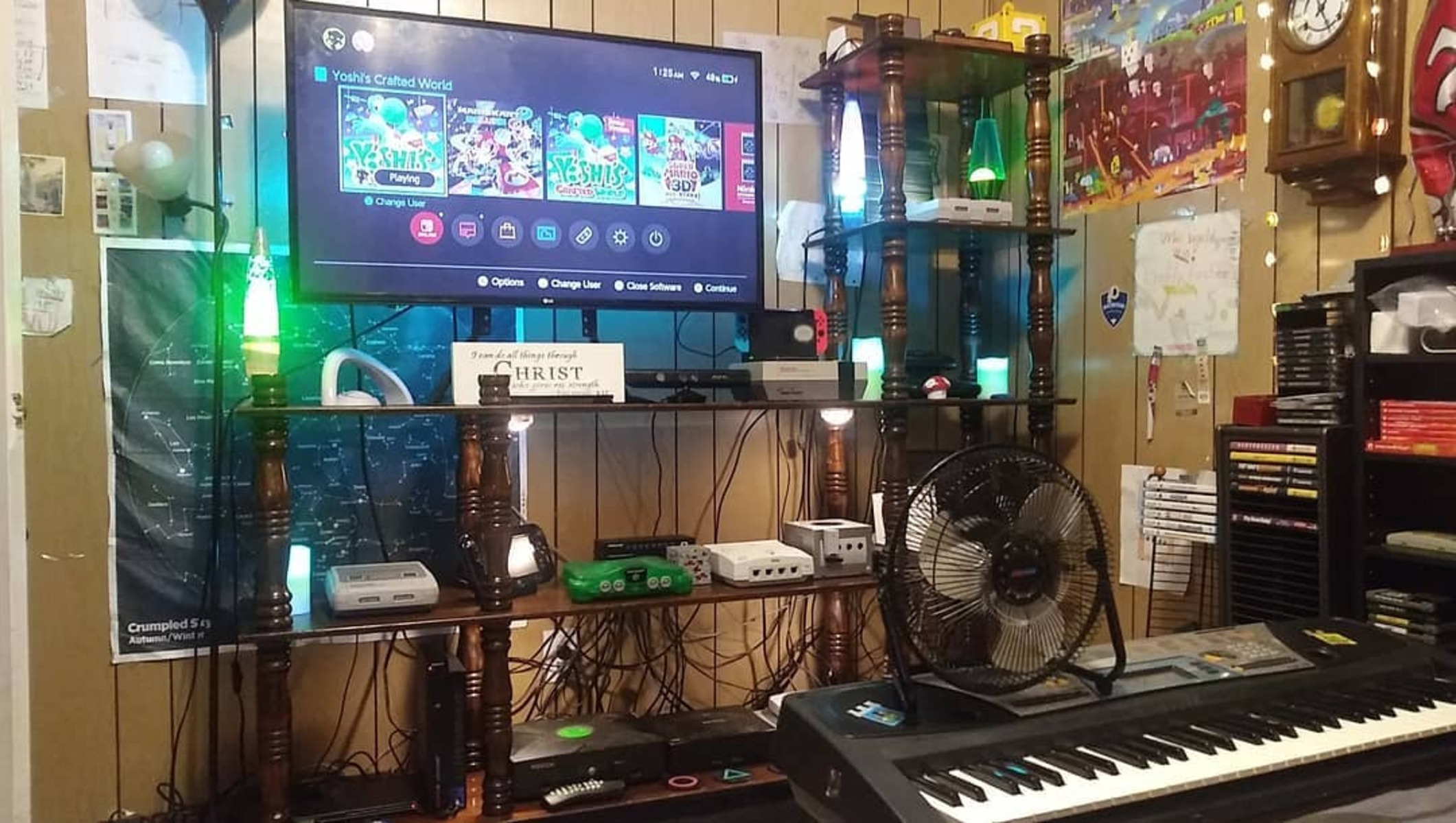 Studio Setup by parmajohniv featuring Yamaha PSR-170