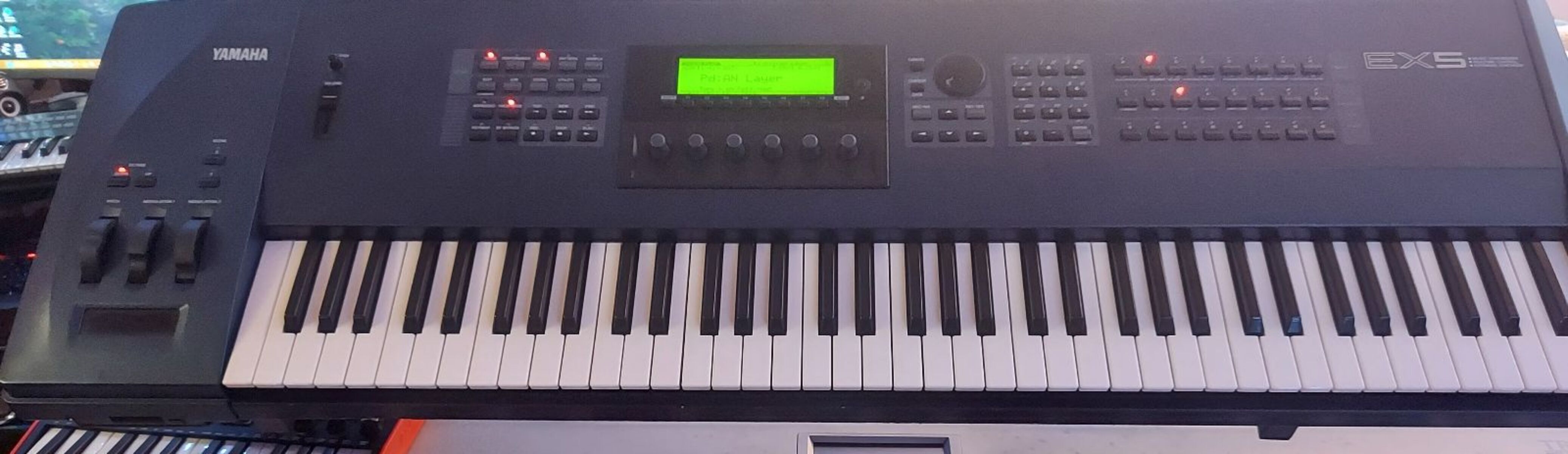 Studio Setup by parmajohniv featuring Yamaha EX5 Synthesizer Workstation