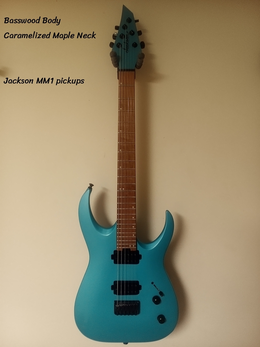 Music Gear Setup by keola_hutchinson featuring Jackson Misha Mansoor Juggernaut HT6