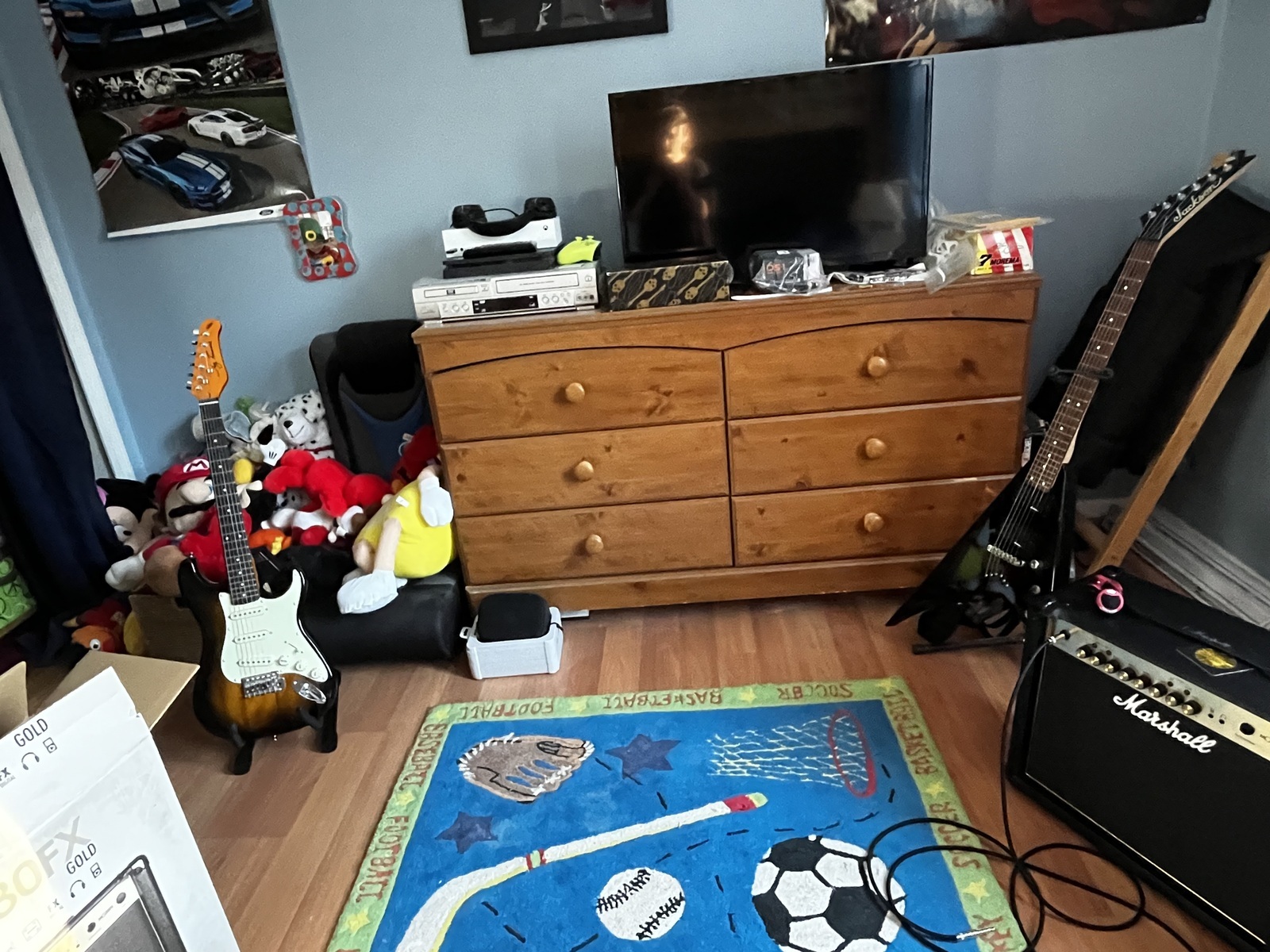 Music Gear Setup by gedandjohnny featuring Jackson JS30RR