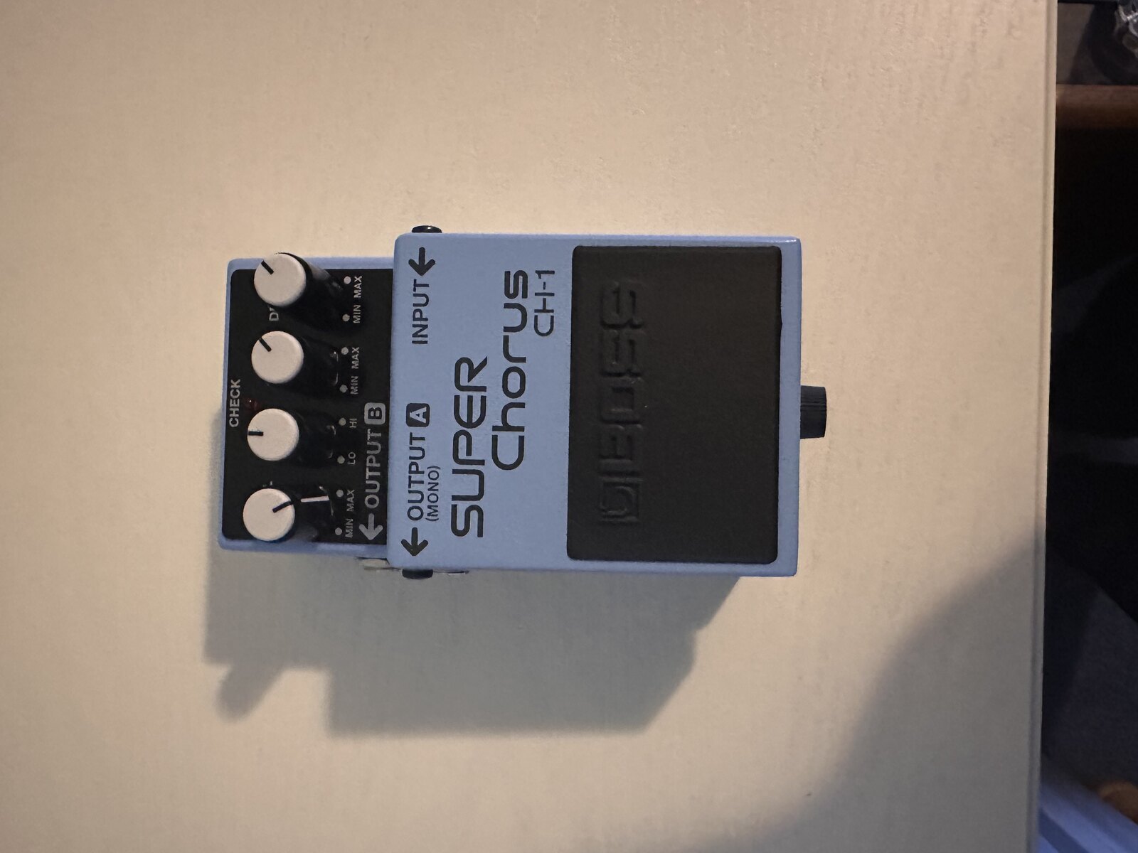 Metal Pedalboard by creck featuring Boss CH-1 Super Chorus