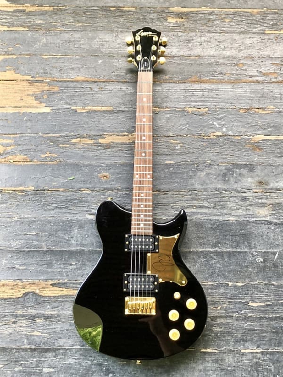 Music Gear Setup by harleycharlonne featuring Washburn Lyon LI-15 Electric Guitar