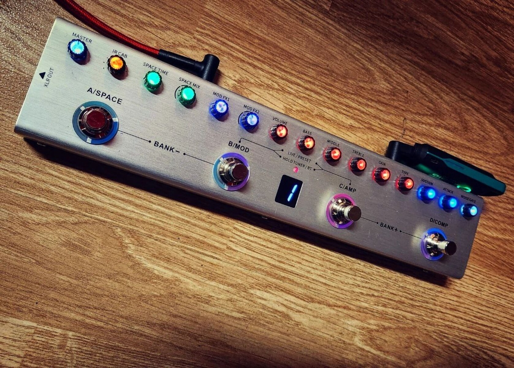 Pedalboard by thenerdbass featuring M-Vave Tank-B