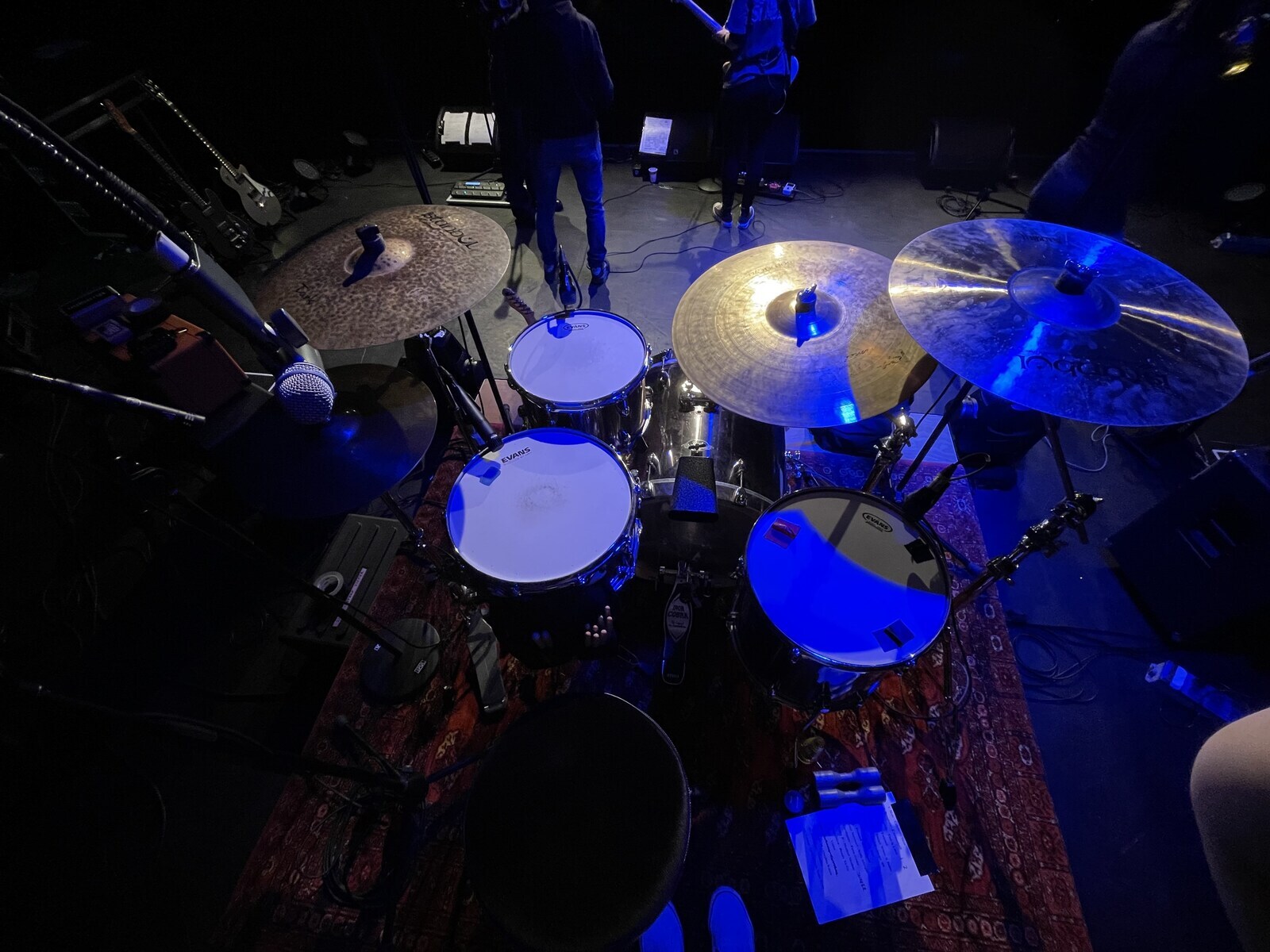 Tama Drum Kit by sophieengels featuring Tama Iron Cobra Power Glide Single Pedal, Tama HT430BC Drum Throne, and Pearl Export EXX - Smokey Chrome and 2 more pieces of gear