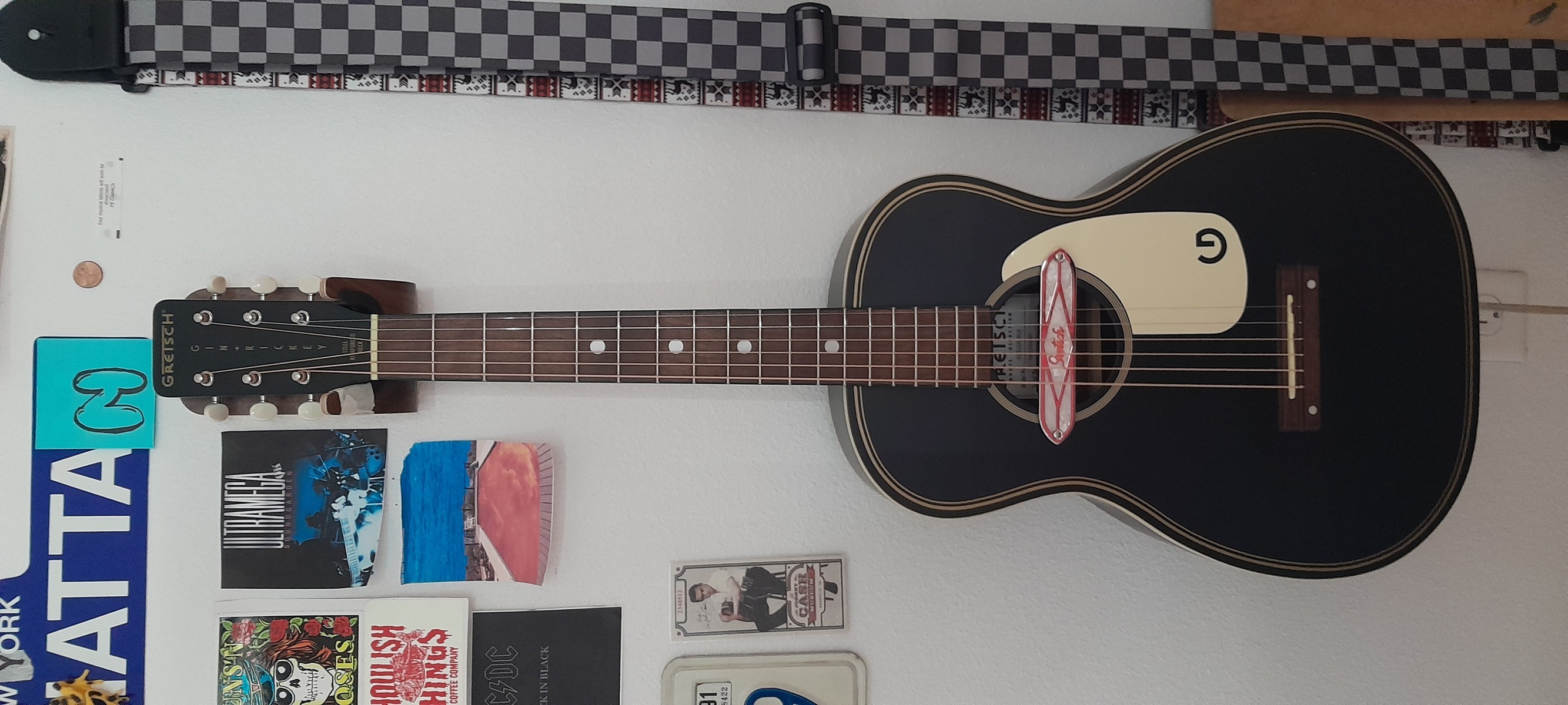 Music Gear Setup by spice_climate featuring Gretsch G9520E Gin Rickey w/Soundhole pickup