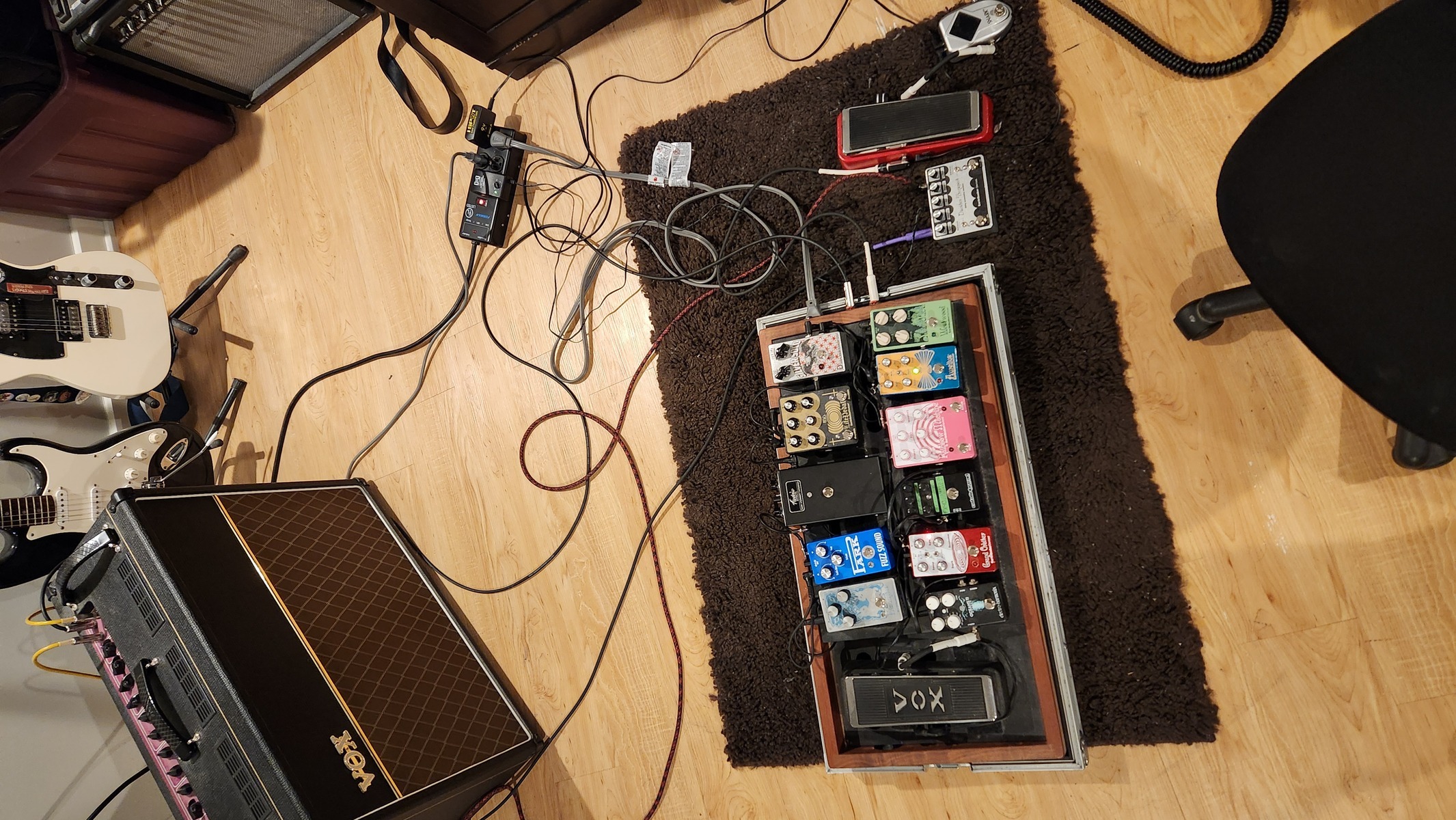 Pedalboard by mike_ramone featuring Vox AC30 Guitar Combo Amp