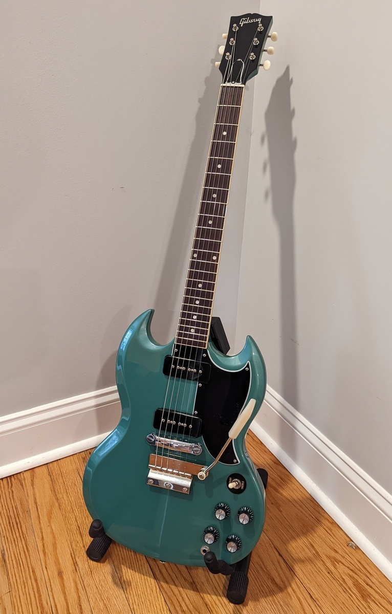 Music Gear Setup by dc86 featuring Gibson SG Special P90