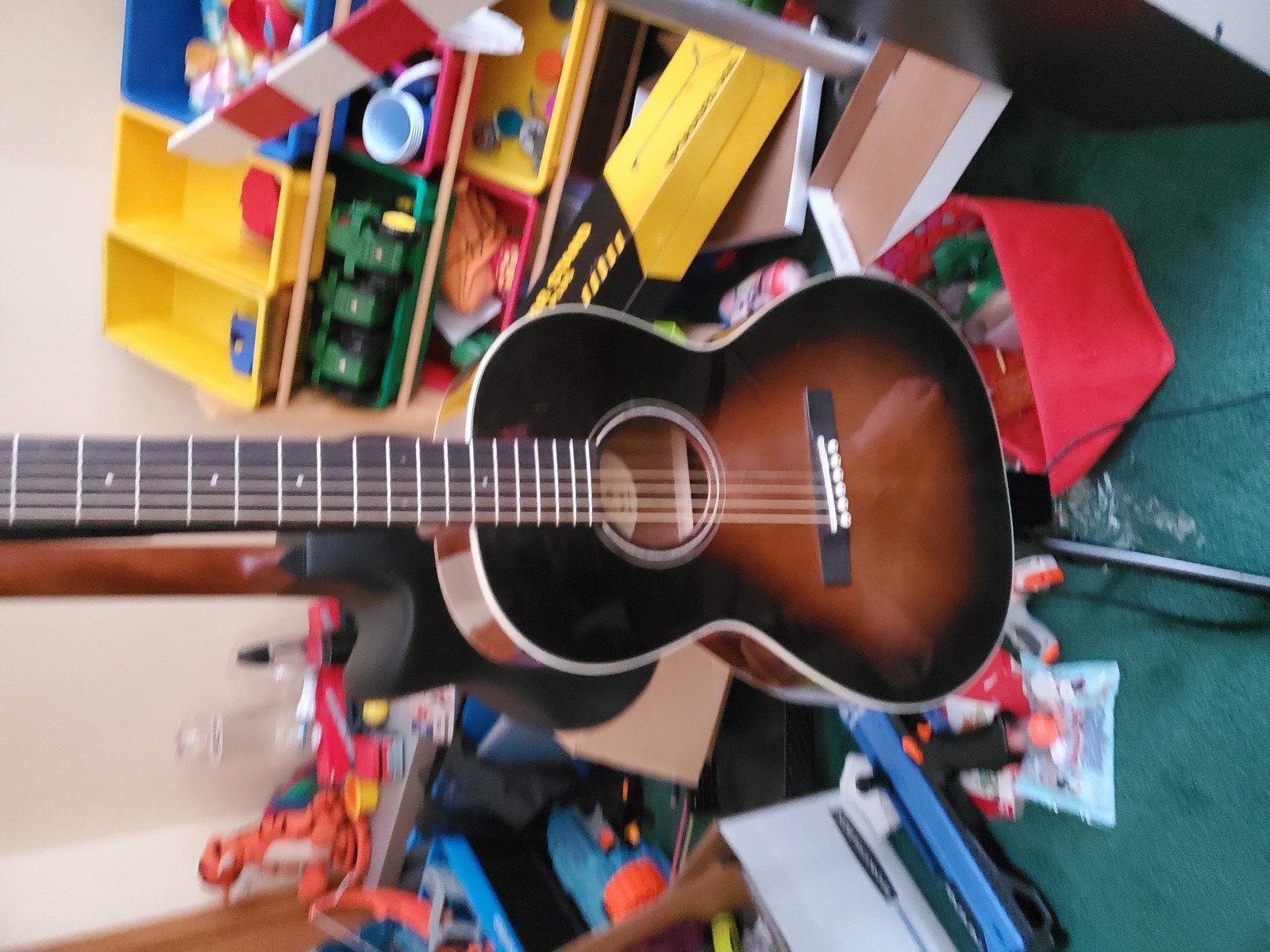 Music Gear Setup by holdengarciamusic featuring Guild P-250E Memoir 14 Fret Parlor Acoustic-Electric Guitar Vintage Sunburst