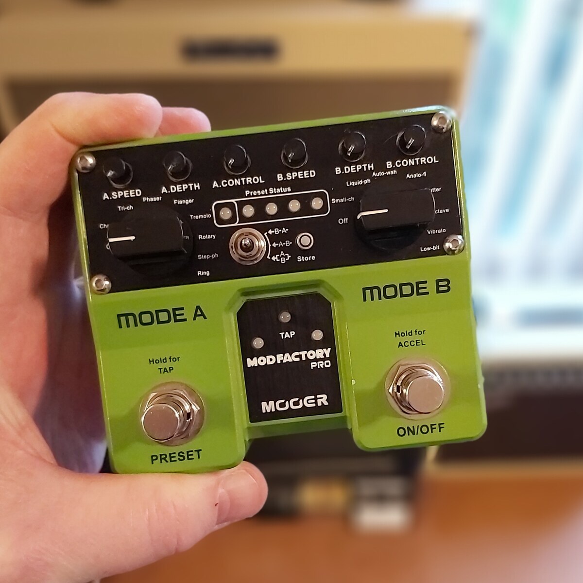 Pedalboard by lloydys featuring Mooer Mod Factory Pro