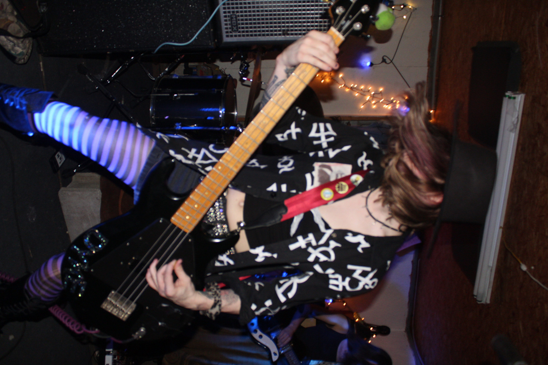 Music Gear Setup by naturalbornvillianess featuring Gibson Grabber
