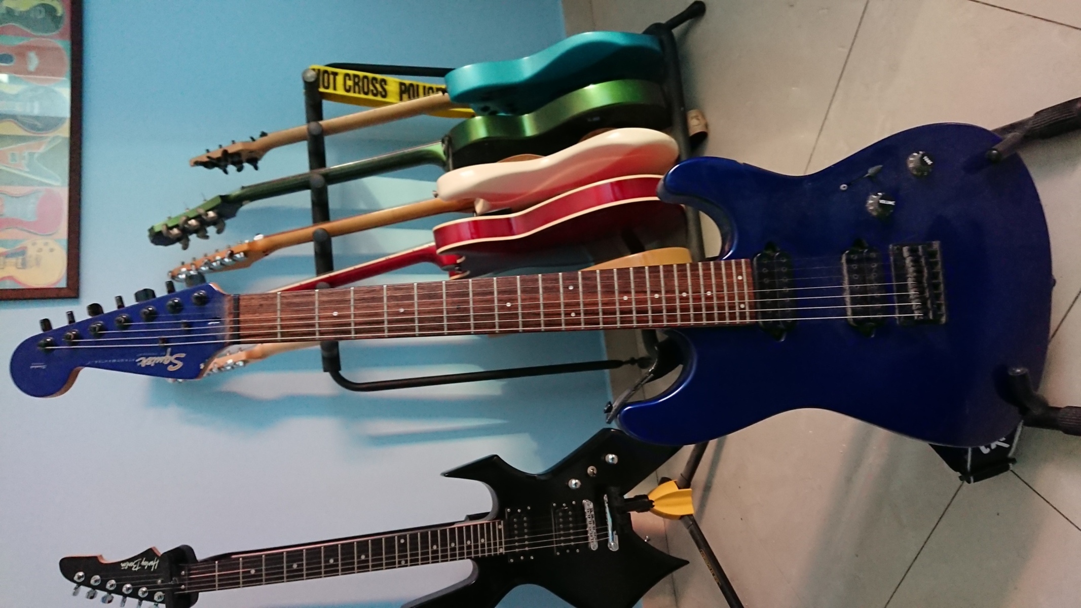 Music Gear Setup by lminiero featuring Squier Stagemaster 7