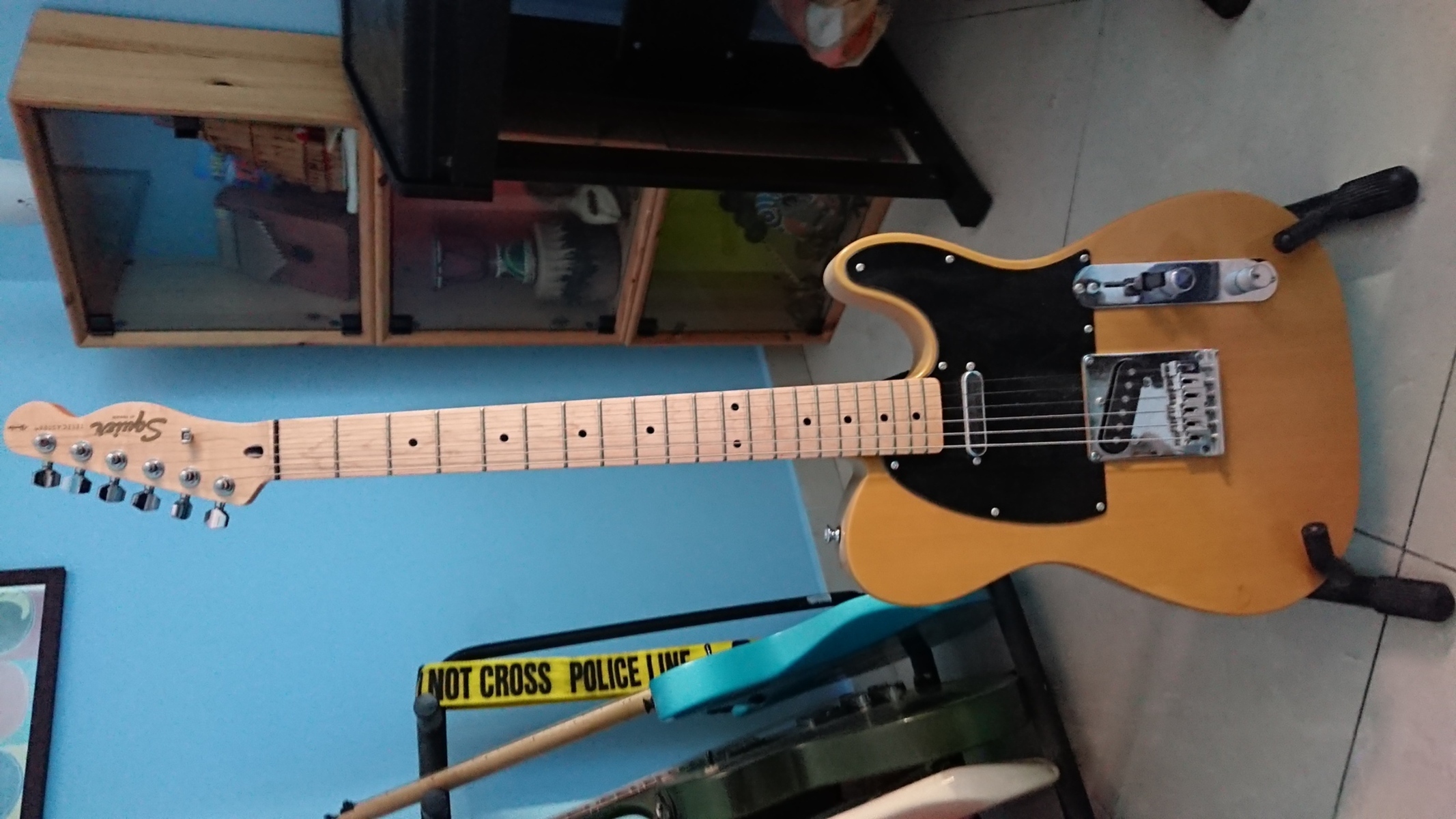 Punk Music Gear Setup by lminiero featuring Squier Affinity Series Telecaster