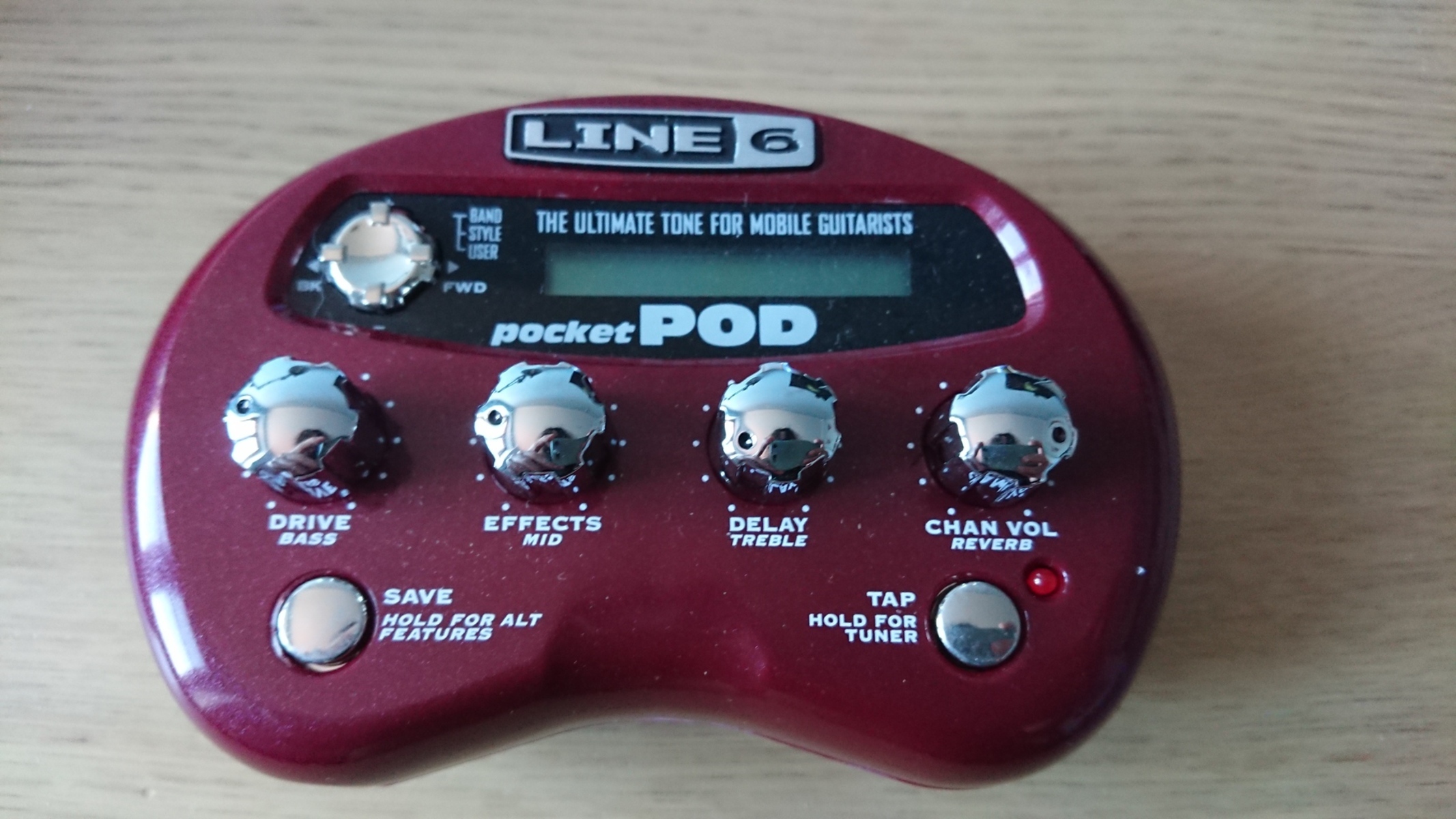 Pedalboard by lminiero featuring Line 6 Pocket POD Guitar Amp Emulator