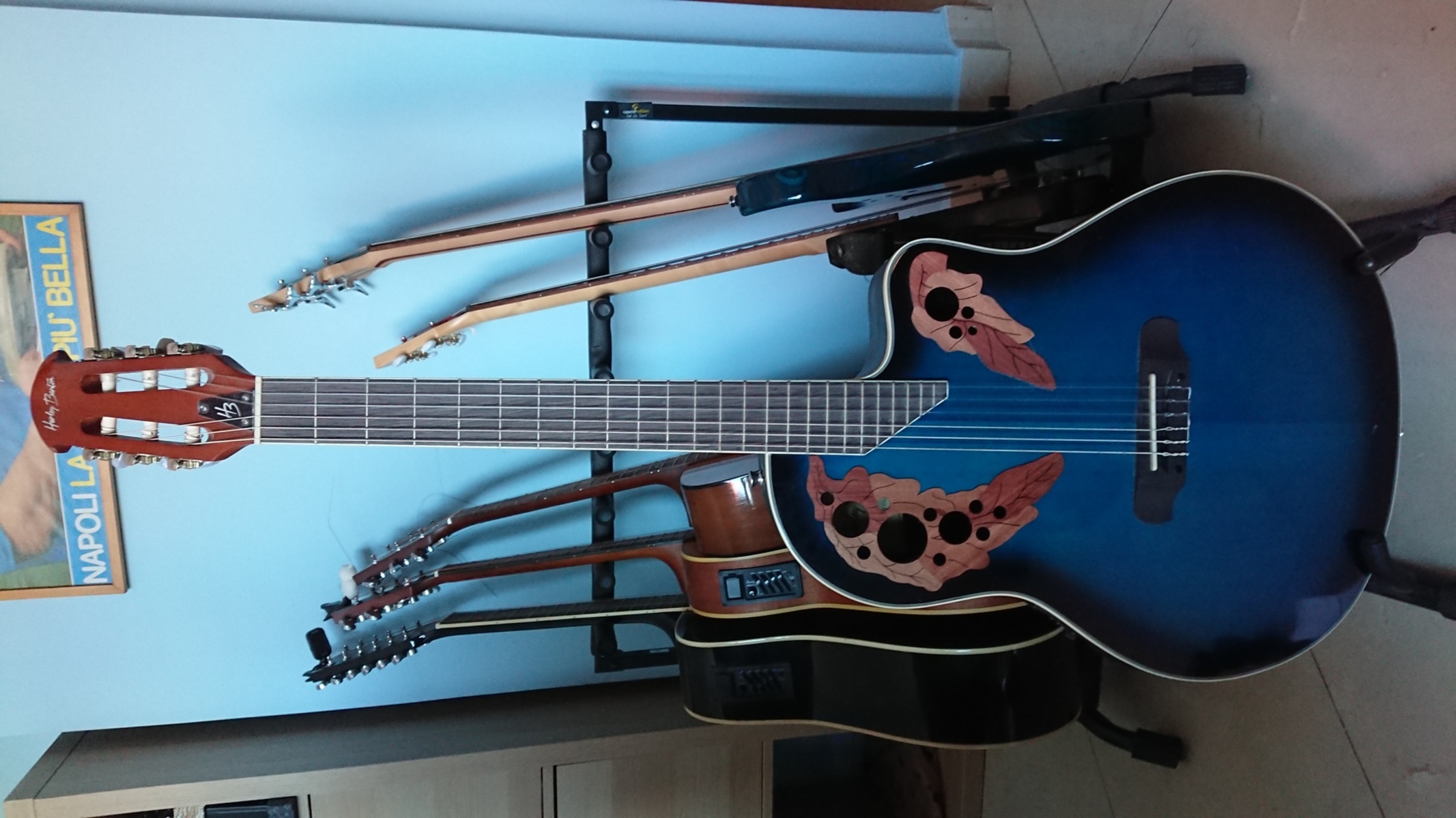 Music Gear Setup by lminiero featuring Harley Benton HBO-850 Classic Blue