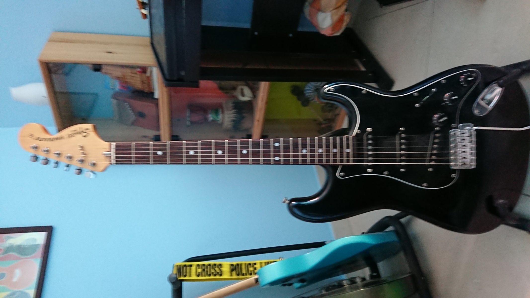 Music Gear Setup by lminiero featuring Squier Stratocaster