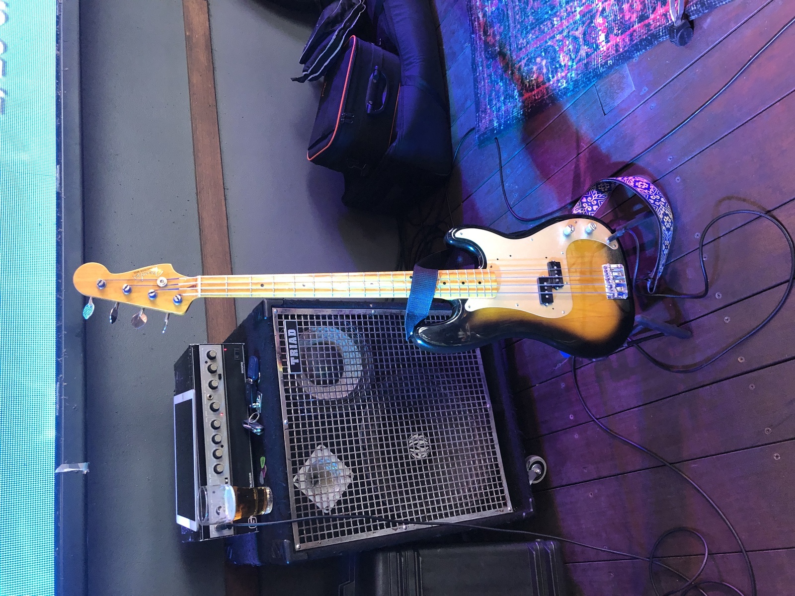 Live Rig by mikeyt4s featuring Gallien-Krueger 800RB, Fender Japan PB-57, and SWR Triad