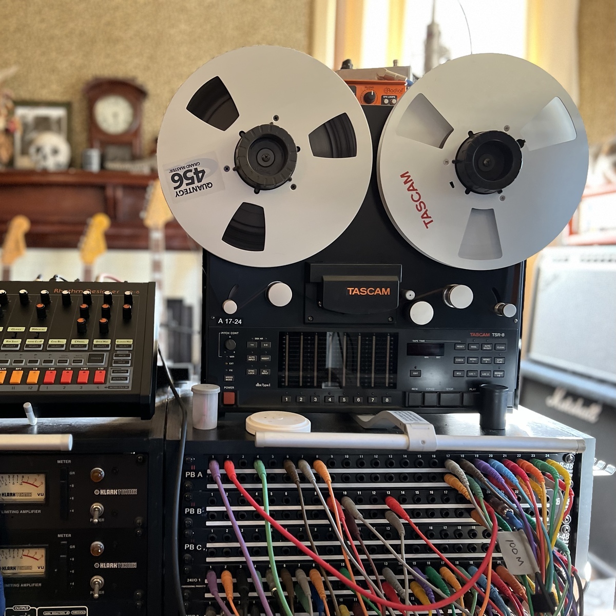 Studio Setup by mikefiction featuring Tascam TSR-8