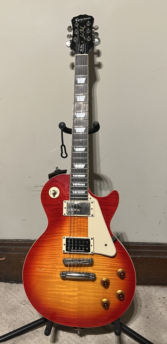 Music Gear Setup by tylerrosier featuring Epiphone Les Paul Standard Pro
