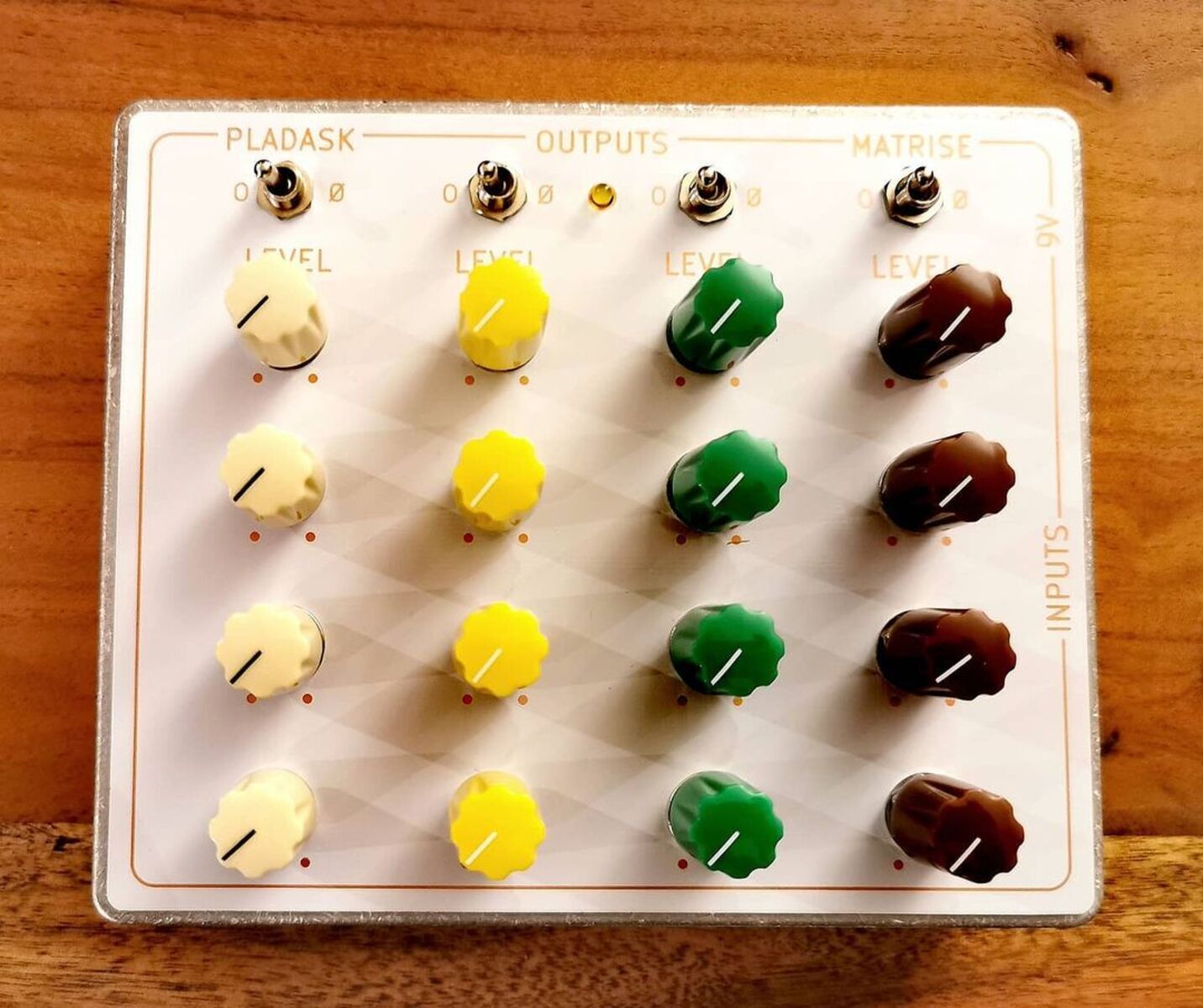 Pedalboard by the_pedalboard_orchestra featuring Pladask Elektrisk Matrise v2