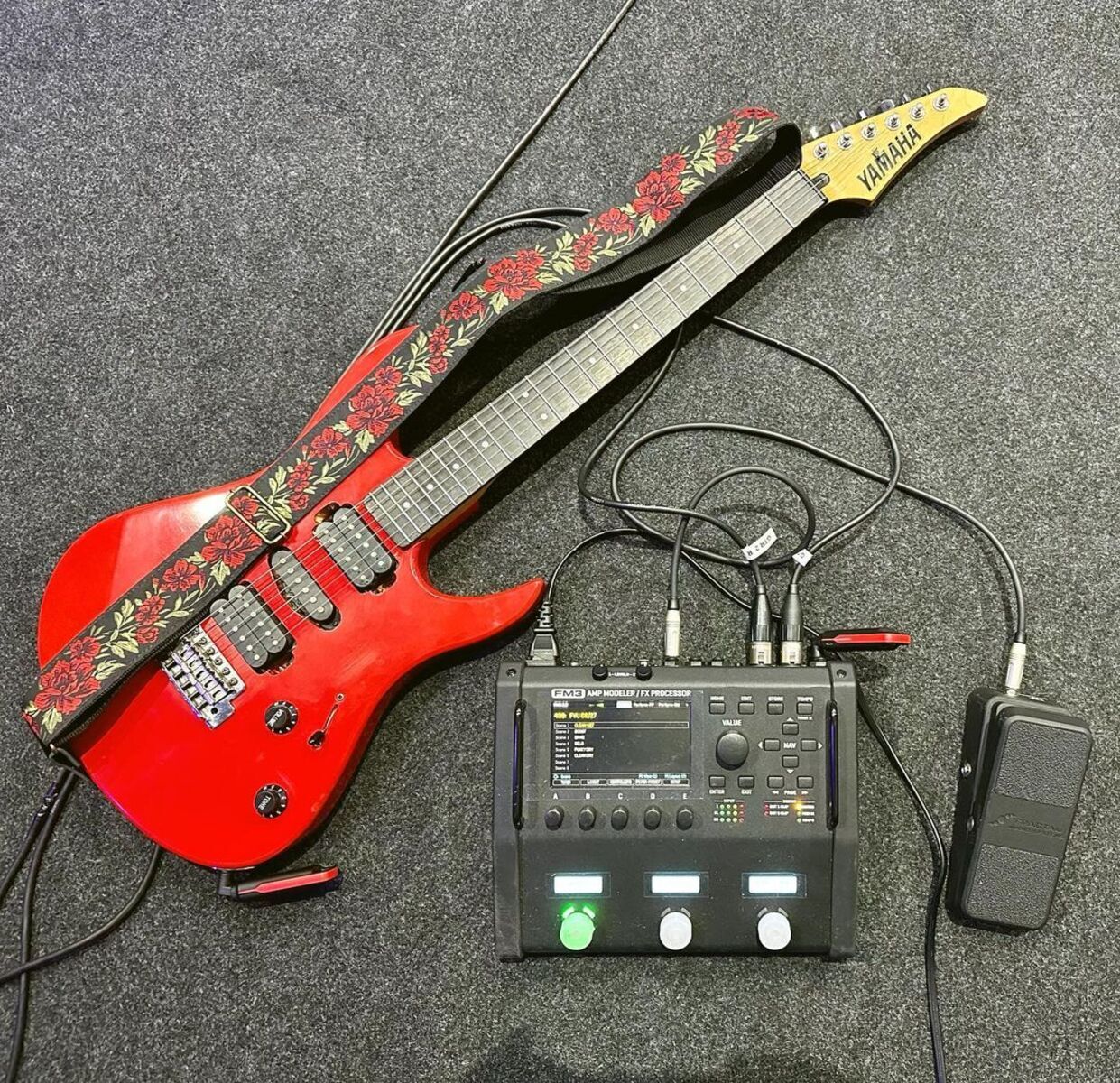 Metal Pedalboard by juliolozovei featuring Yamaha RGX-121d and Fractal FM3