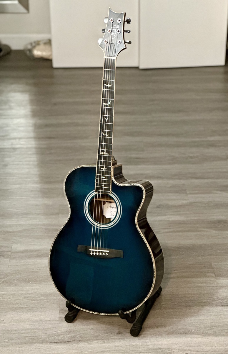 Music Gear Setup by rom_cd featuring Prs Limited Run Se Ae60 Angelus Acoustic Electric Guitar Cobalt Blue