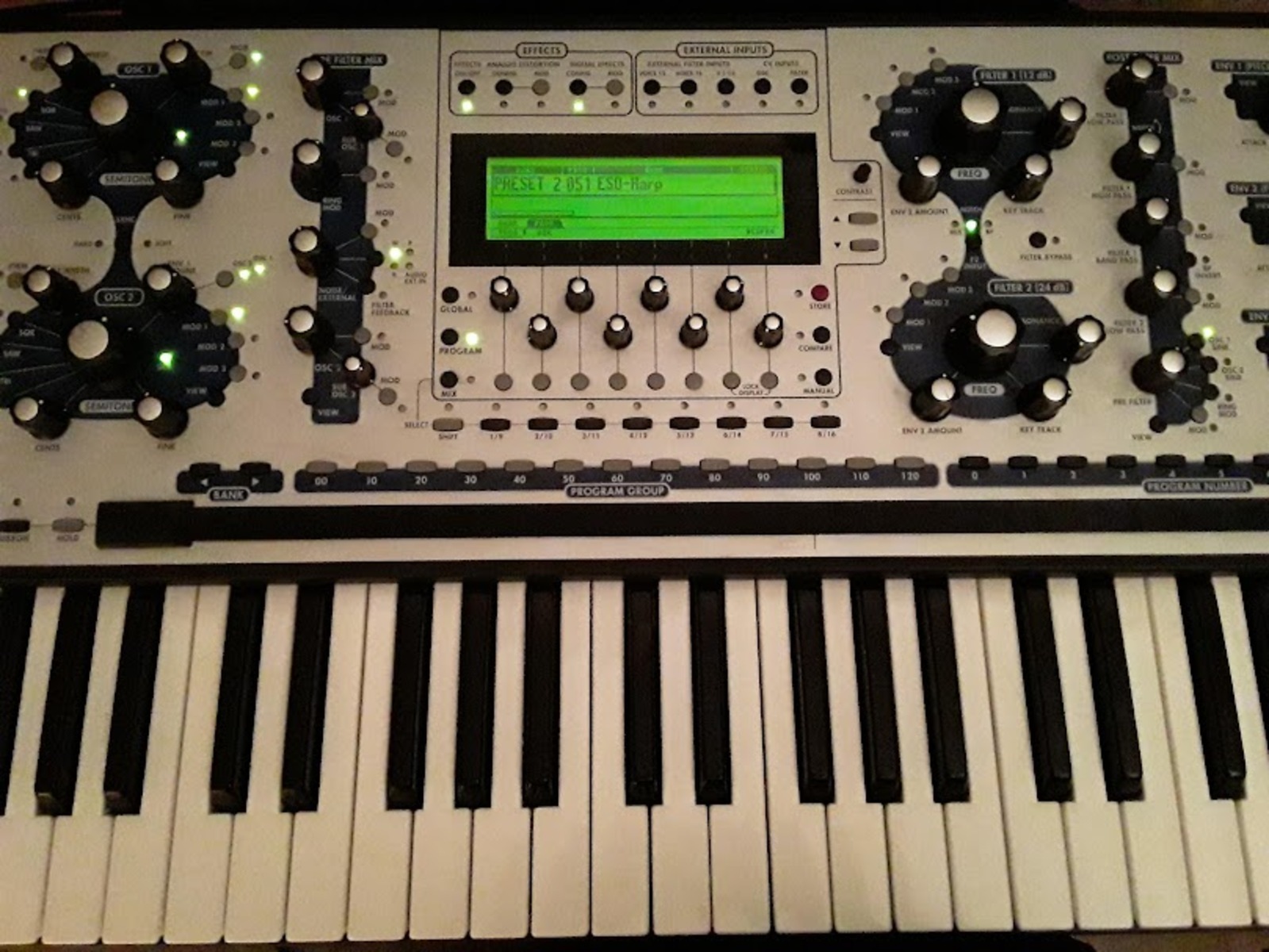 Electronic Synth Setup by shok featuring Alesis A6 Andromeda Synthesizer