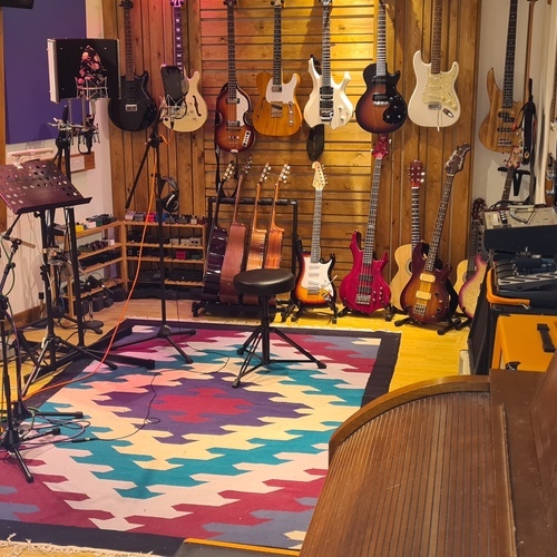 Photo of Guitars in a guitar