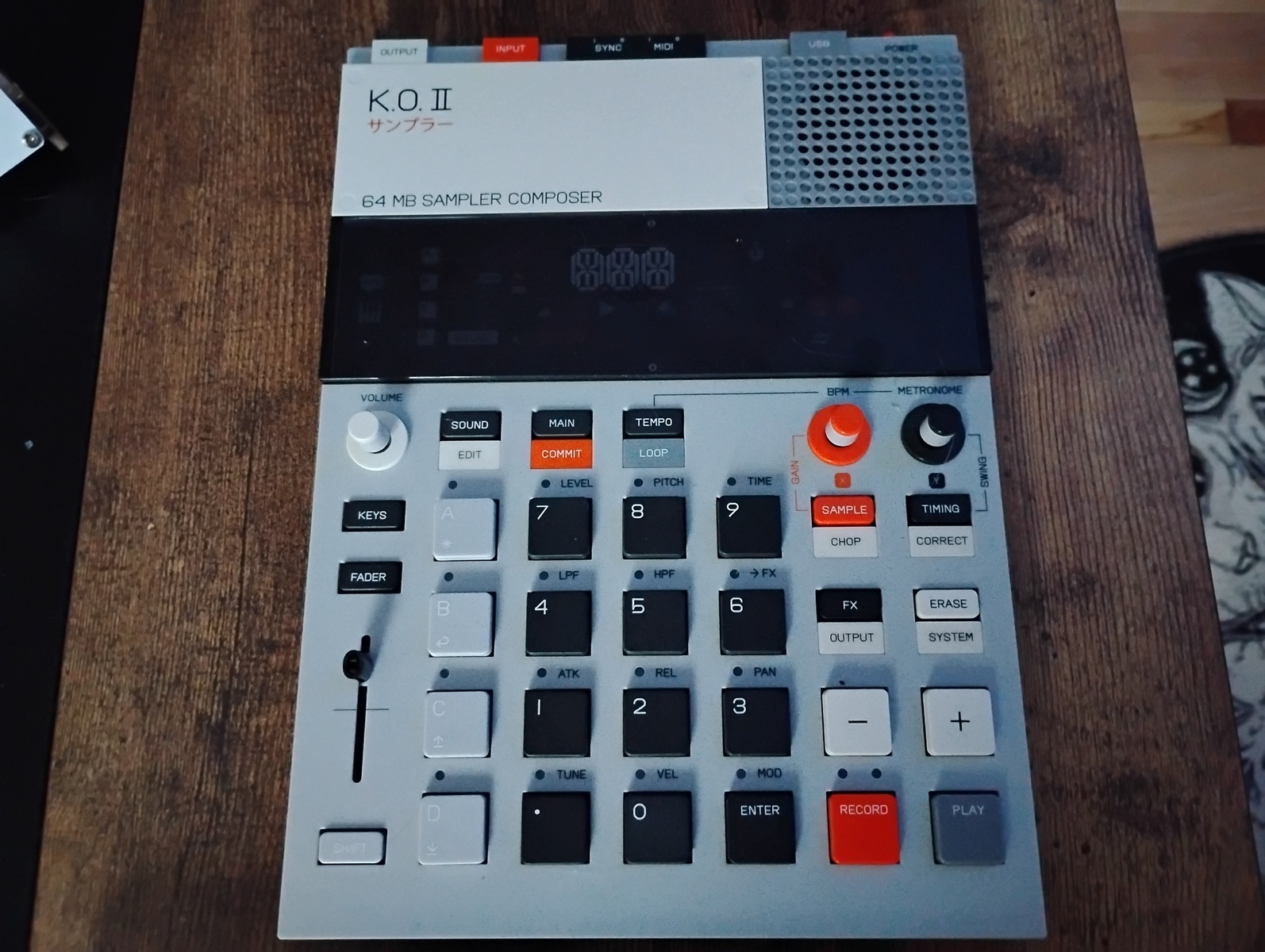 Music Gear Setup by krinum featuring Teenage Engineering EP–133 K.O. II