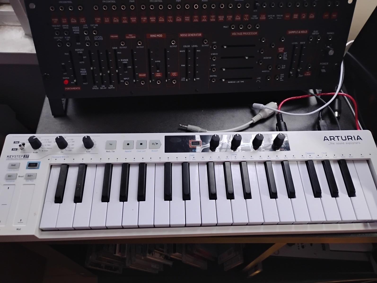 Music Gear Setup by krinum featuring Arturia Keystep 37