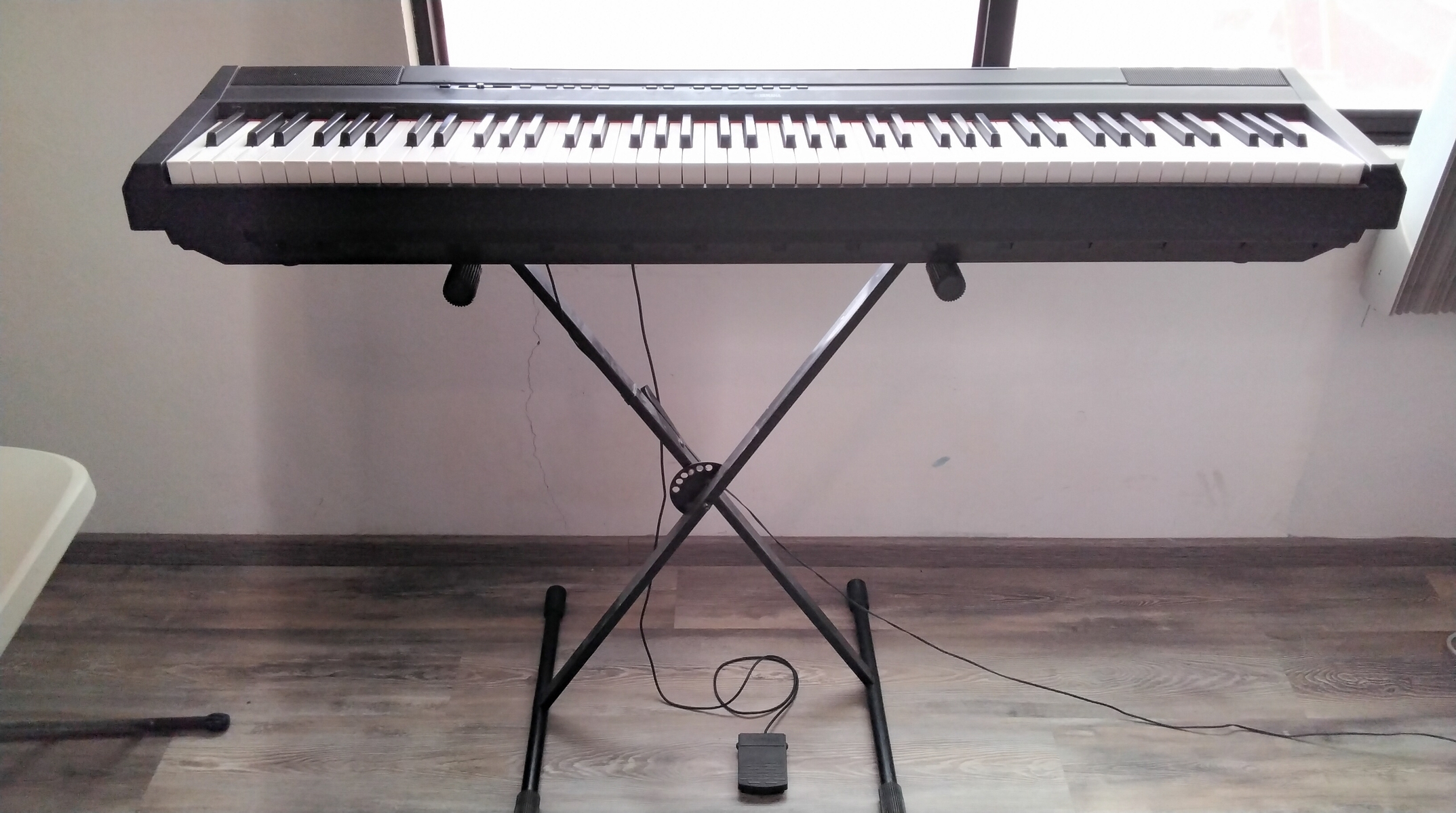 Music Gear Setup by elyisus featuring Yamaha P-115 88-Key Weighted Action Digital Piano with GHS Action