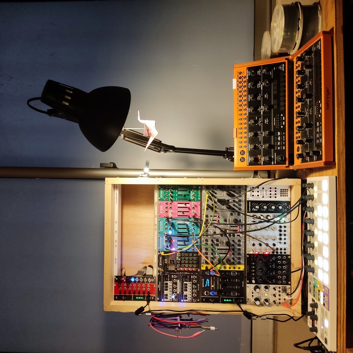 Electronic Studio Setup by pandurris featuring Behringer Crave and Arturia BeatStep Pro
