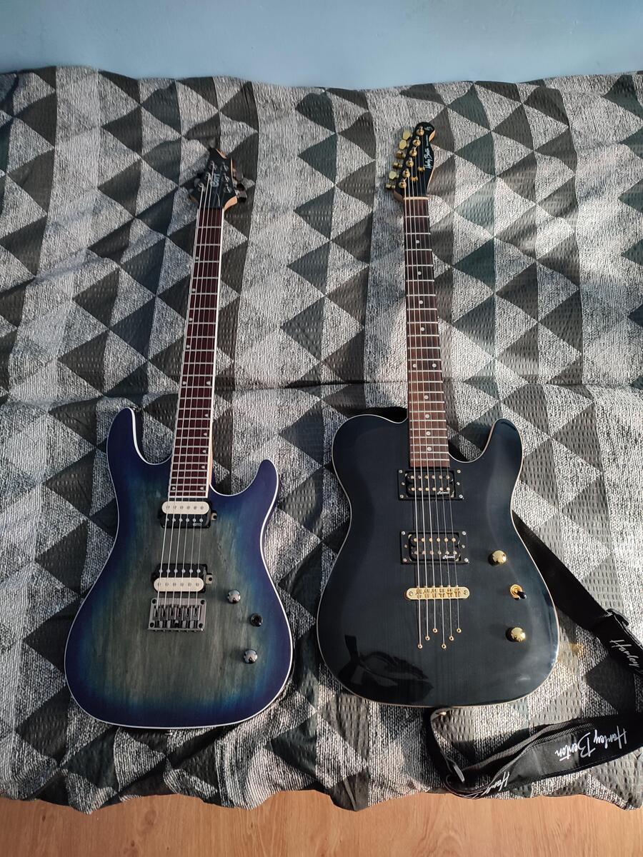 Harley Benton Music Gear Setup by luki98 featuring Harley Benton TE-40 Deluxe and Cort KX300