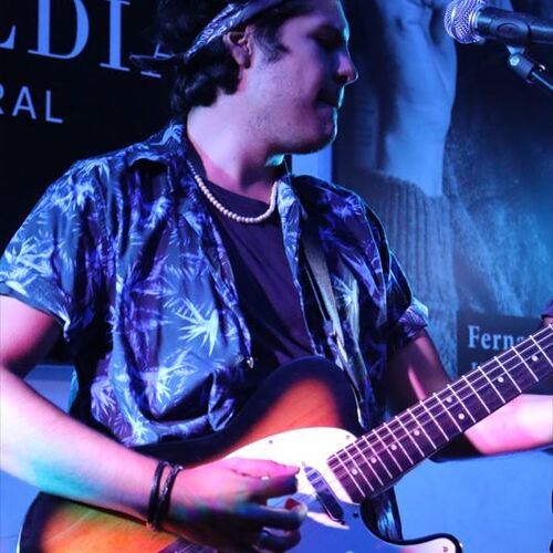 Photo of Squier Bullet Telecaster in a guitar and live