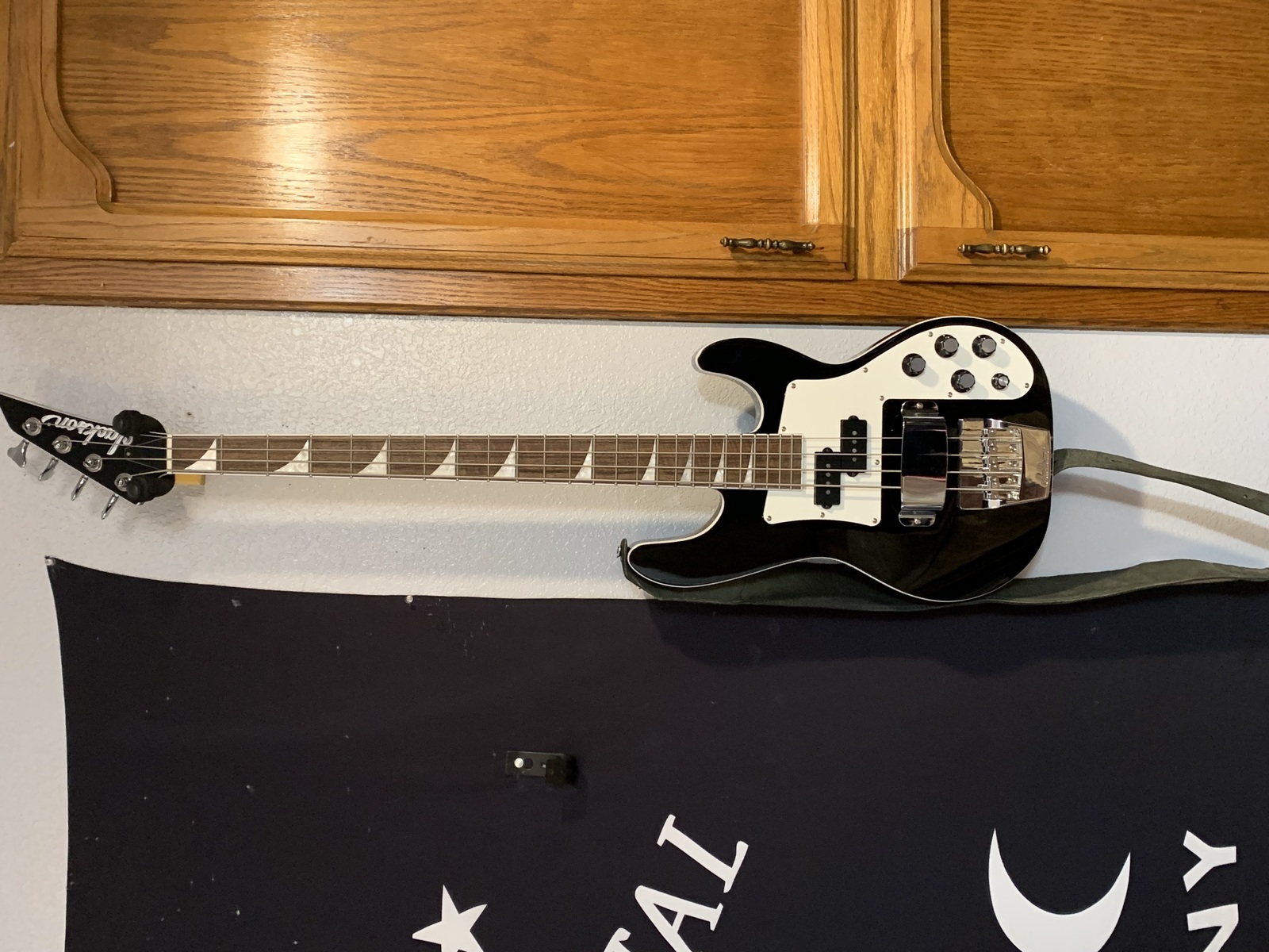 Music Gear Setup by tattoomike75 featuring Jackson X Series Concert Bass CBXNT DX IV