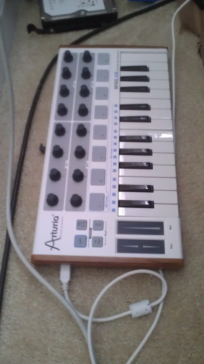 Music Gear Setup by mvkrgme featuring Arturia MiniLab