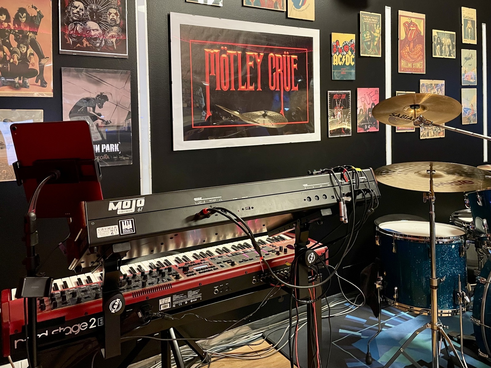 Nord Music Gear Setup by fabio_colognese featuring Crumar Mojo 61 and Nord Stage 2 SW73