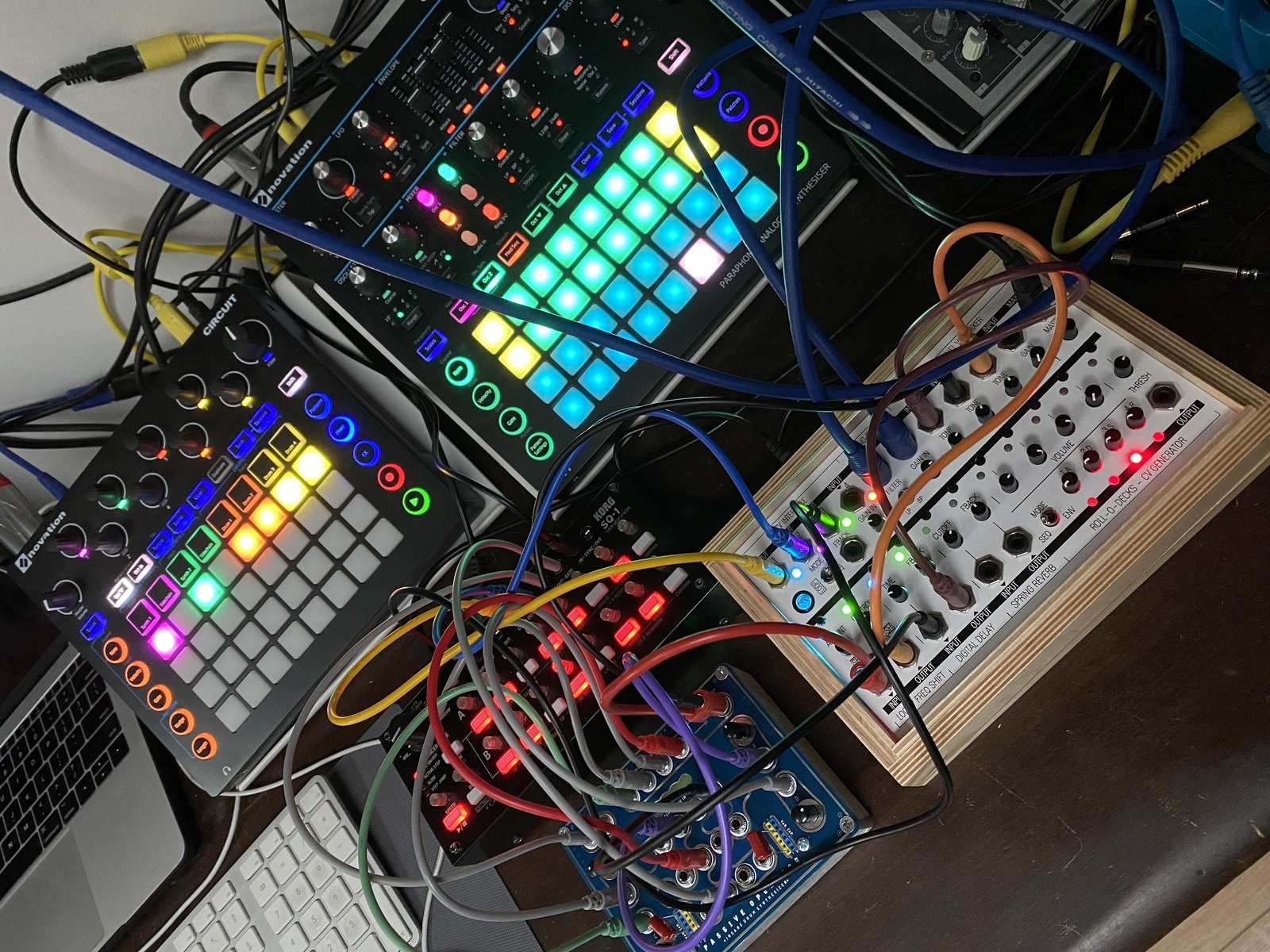 Studio Setup by andrewlagowski featuring Koma Elektronik Field Kit FX