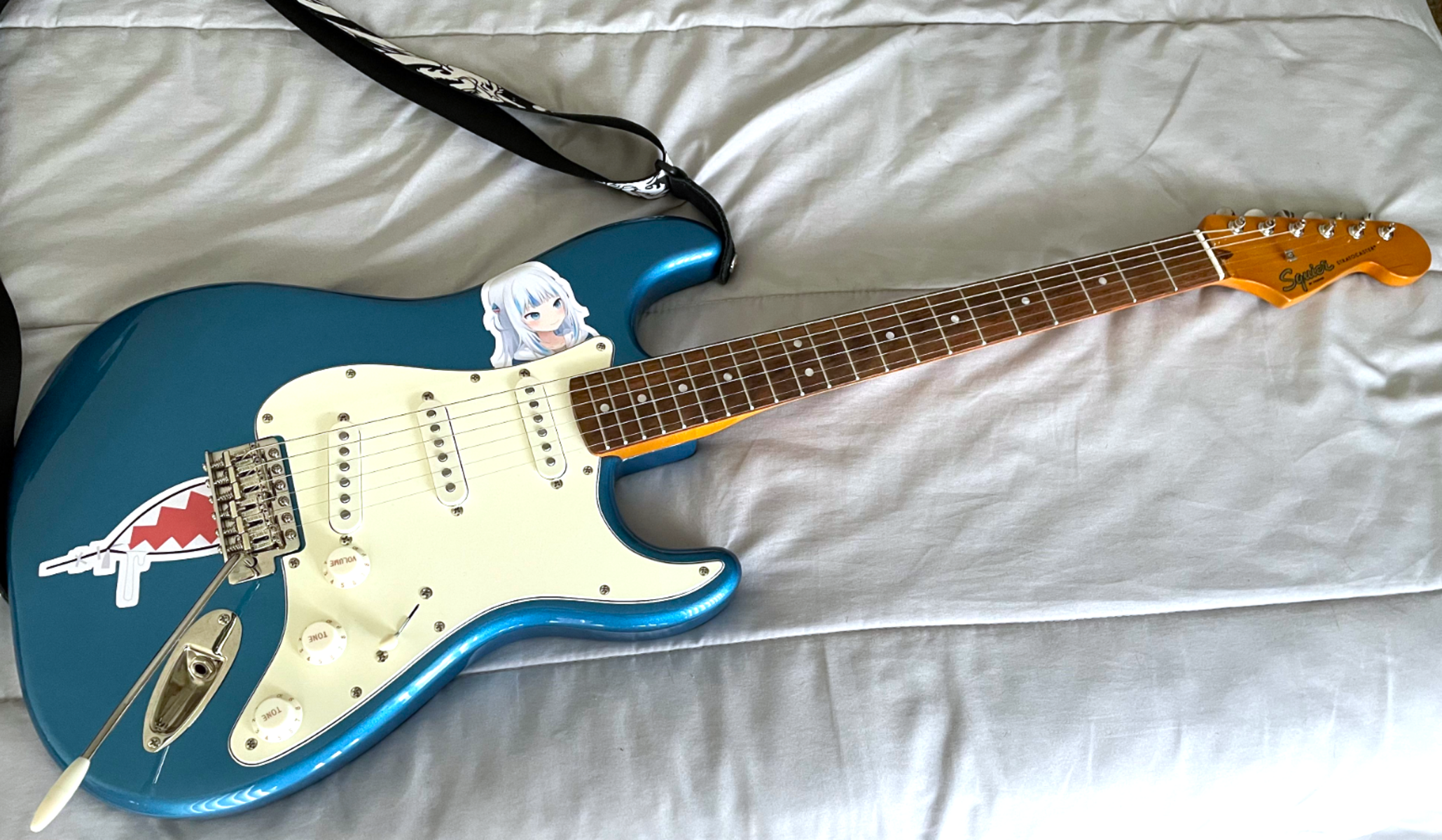 Music Gear Setup by giubepis featuring Squier Classic Vibe '60s Stratocaster