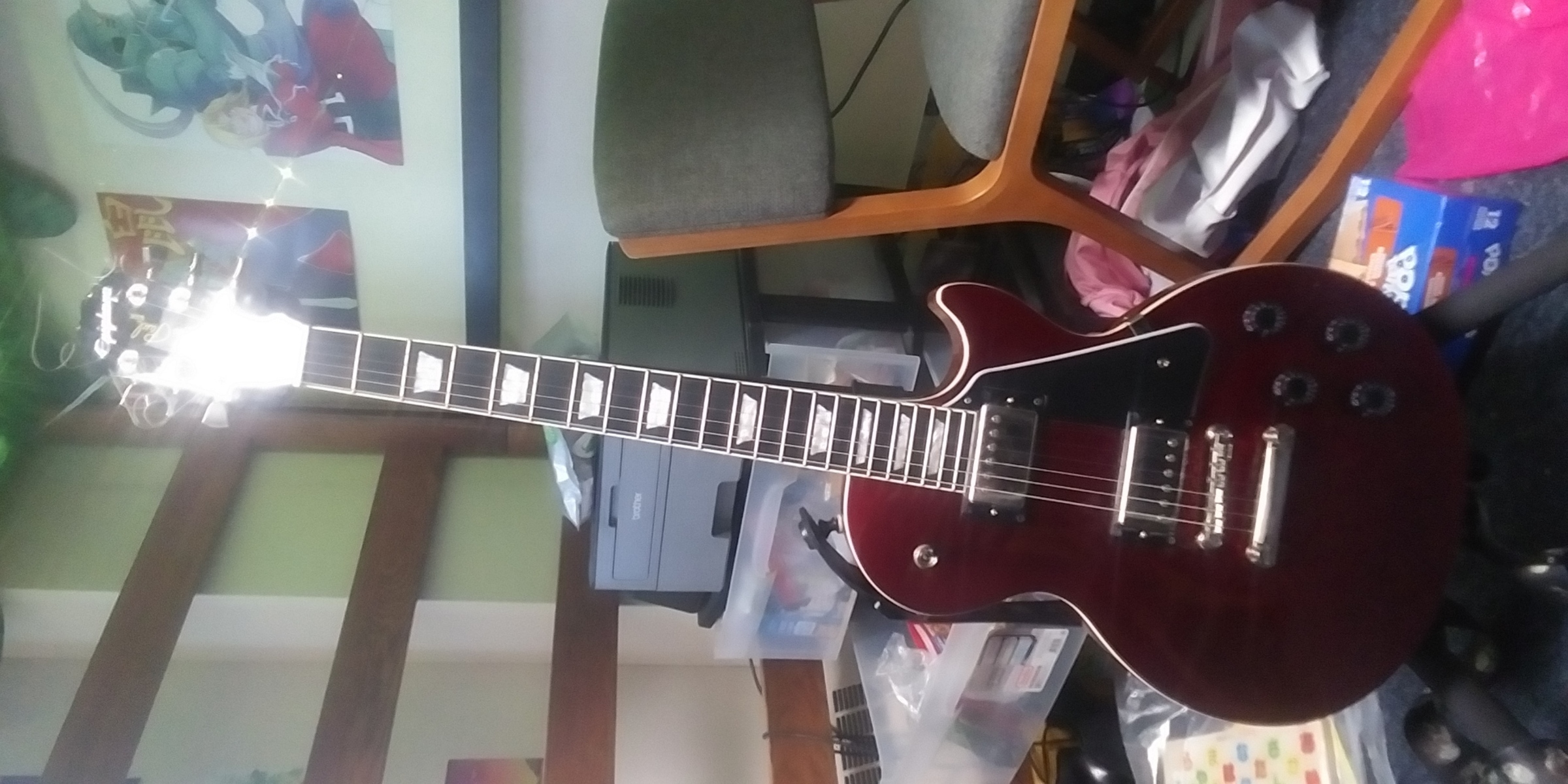 Music Gear Setup by resonatingecho featuring Epiphone Les Paul Modern