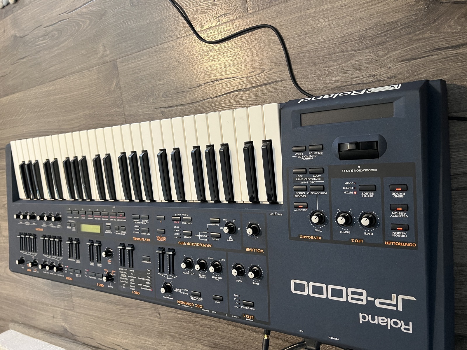 Electronic Synth Setup by dbfalken featuring Roland JP-8000 Synthesizer