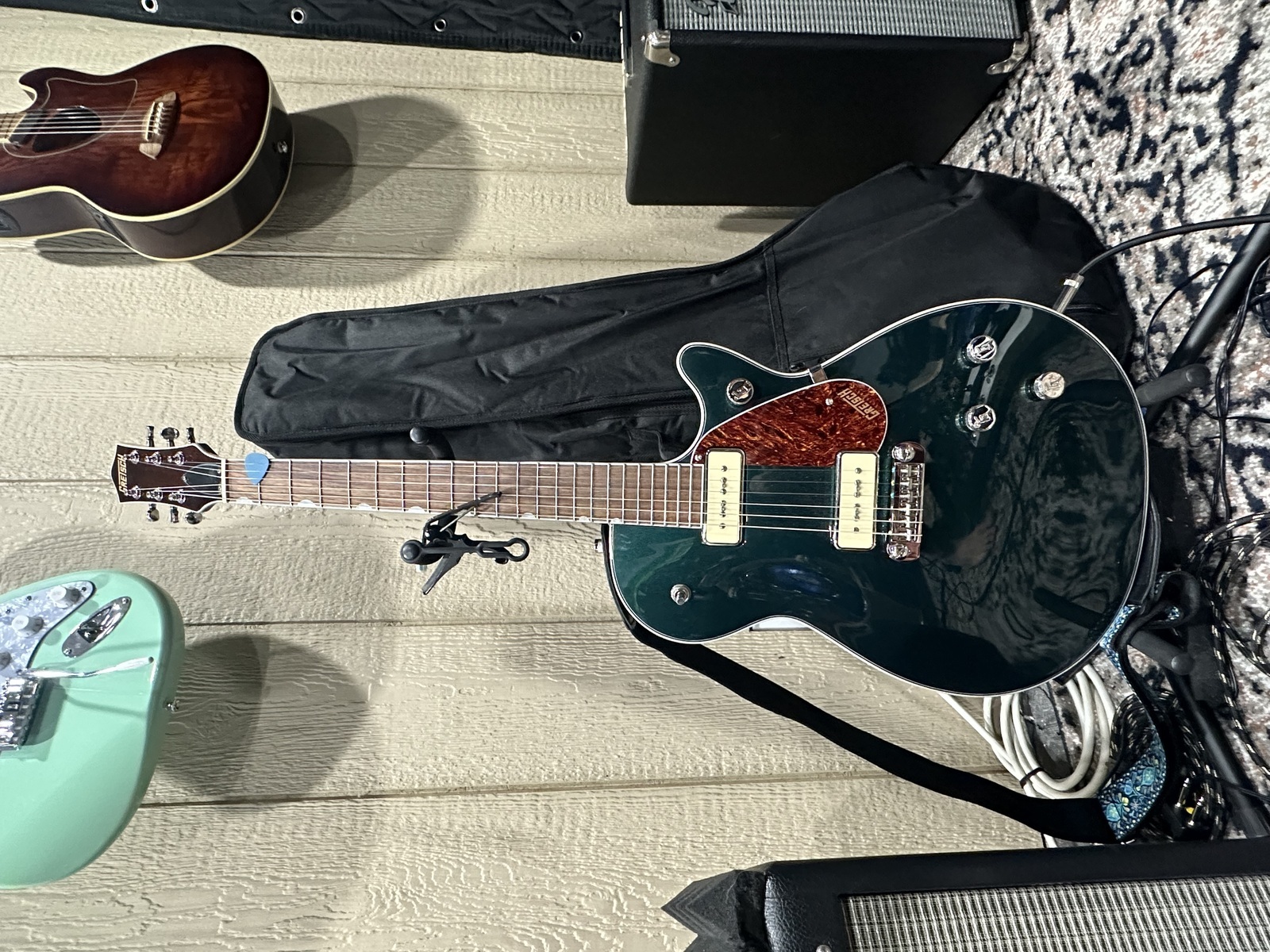 Music Gear Setup by jackwilliam featuring Gretsch G5210-P90 Electromatic Jet Two 90